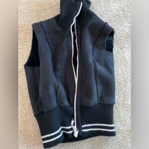 Woman’s Bebe Suede Vest